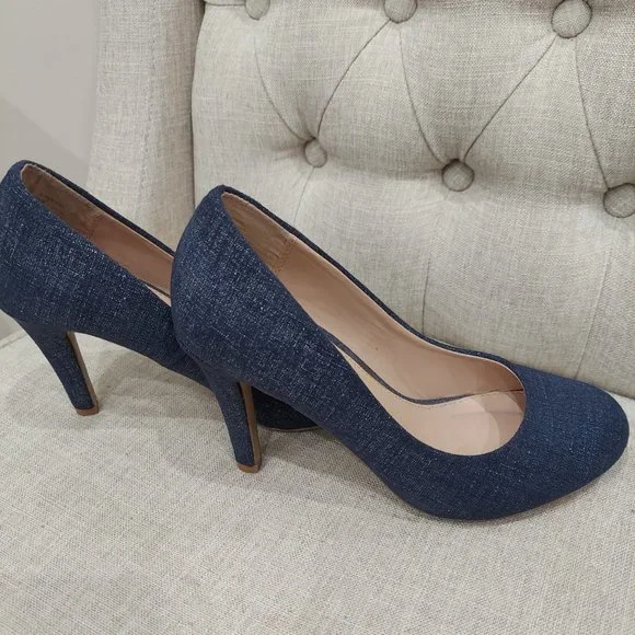 Kelly and Katie Larissa Denim heels - Picture 2 of 3